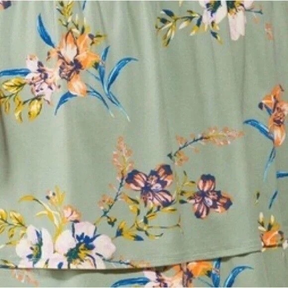 ❄️ Cato | Floral Check Skirt Plus Sizes Available - Picture 3 of 5